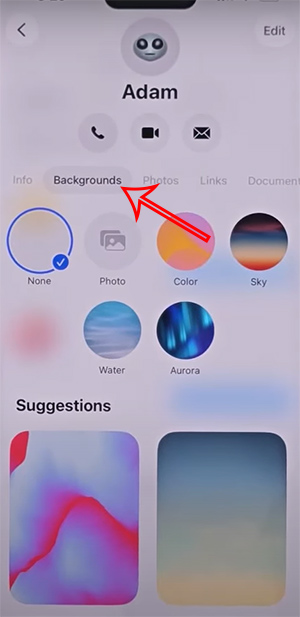 How to set iMessage group wallpaper on iPhone Picture 1
