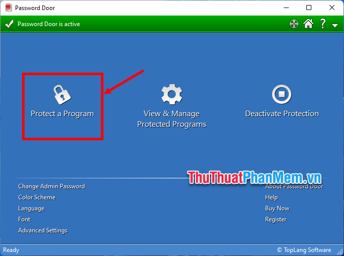 How to set password for application on Windows 11 computer Picture 8
