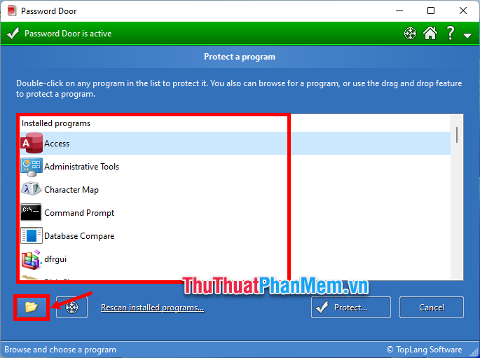 How to set password for application on Windows 11 computer Picture 9