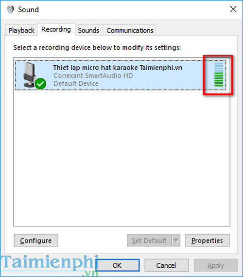 Picture 7 of How to set up a microphone for karaoke, recording, and speaking on a computer or laptop.