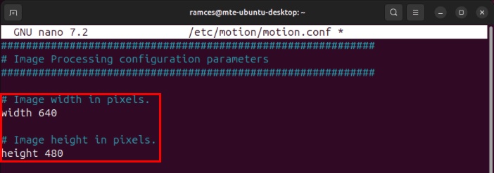 How to set up a motion detection webcam in Ubuntu Picture 2