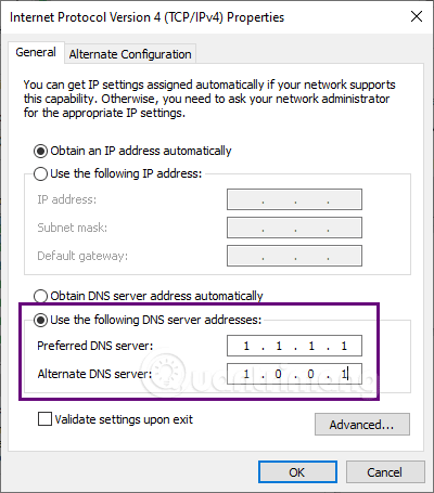 Picture 6 of How to set up Cloudflare 1.1.1.1 DNS on your computer for better security and faster web browsing.