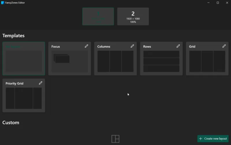 How to Set Up the Perfect Dual Monitor on Windows with FancyZones Picture 2