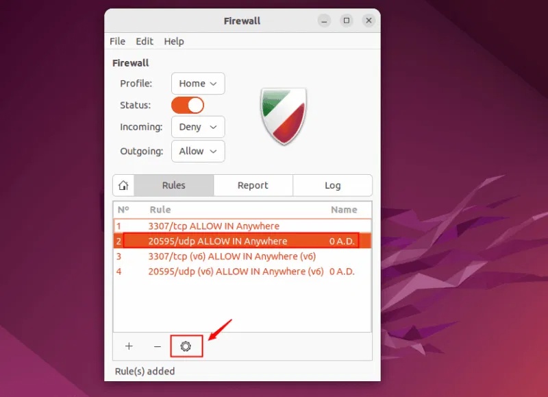 How to setup GUFW (Graphical Uncomplicated Firewall) on Ubuntu Picture 14