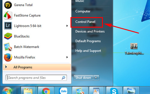 Picture 1 of How to set up power off when closing the laptop lid.