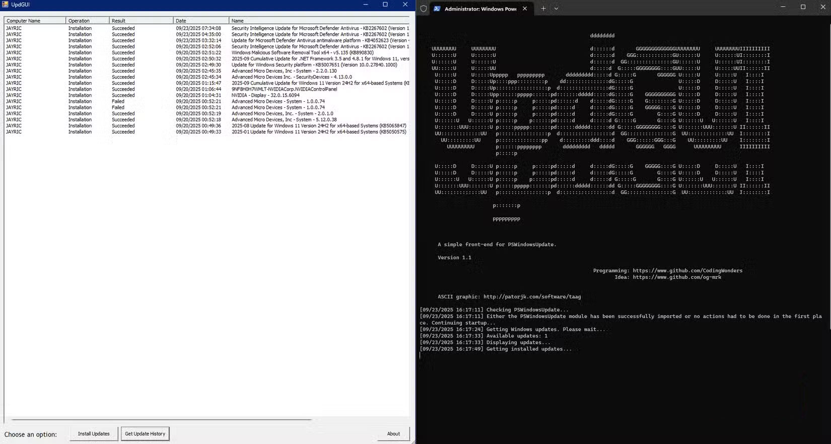 How to Setup PSWindowsUpdate and UpdGUI to Get Rid of Windows Update Annoyingness Picture 1