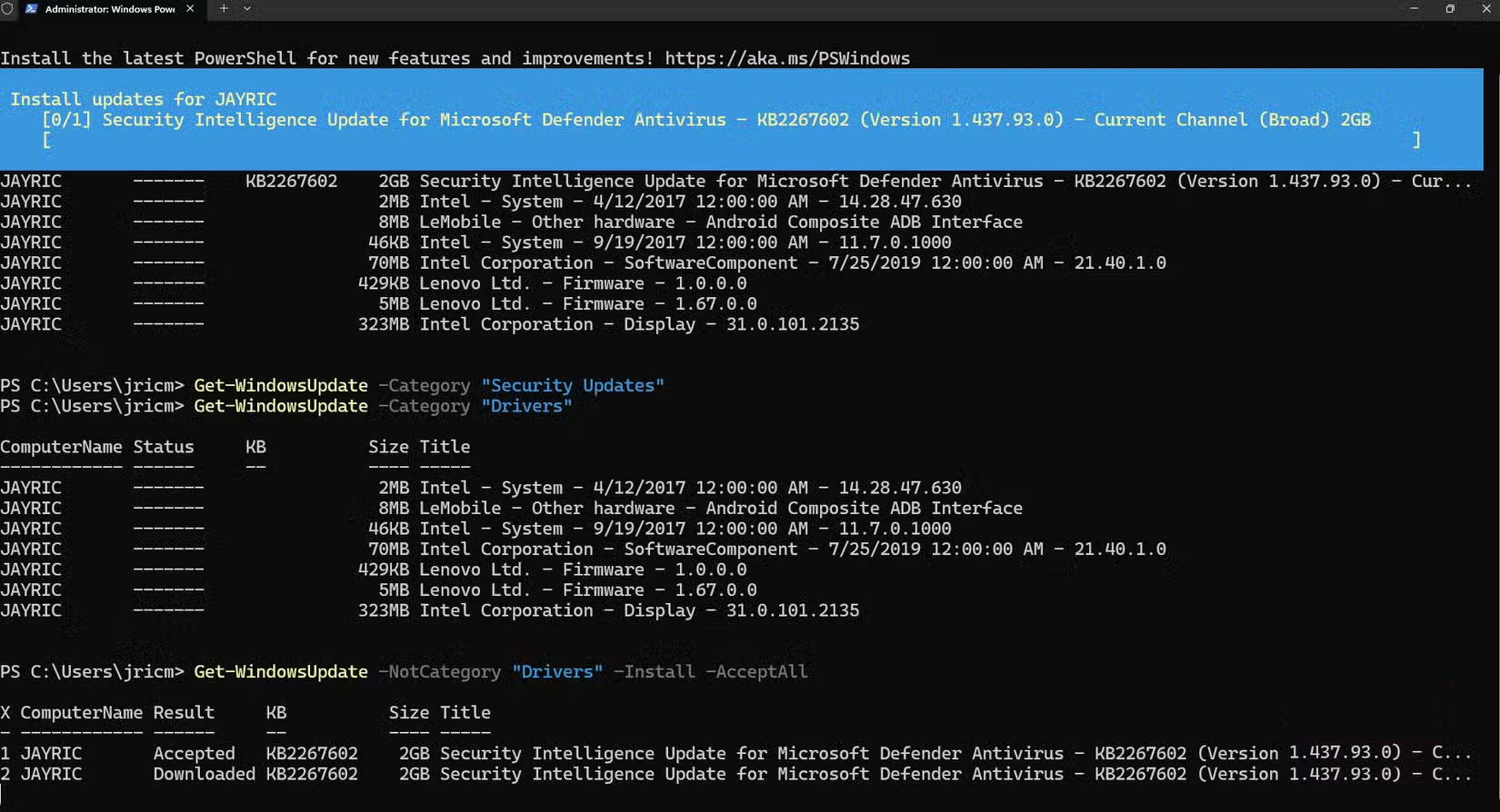 How to Setup PSWindowsUpdate and UpdGUI to Get Rid of Windows Update Annoyingness Picture 10