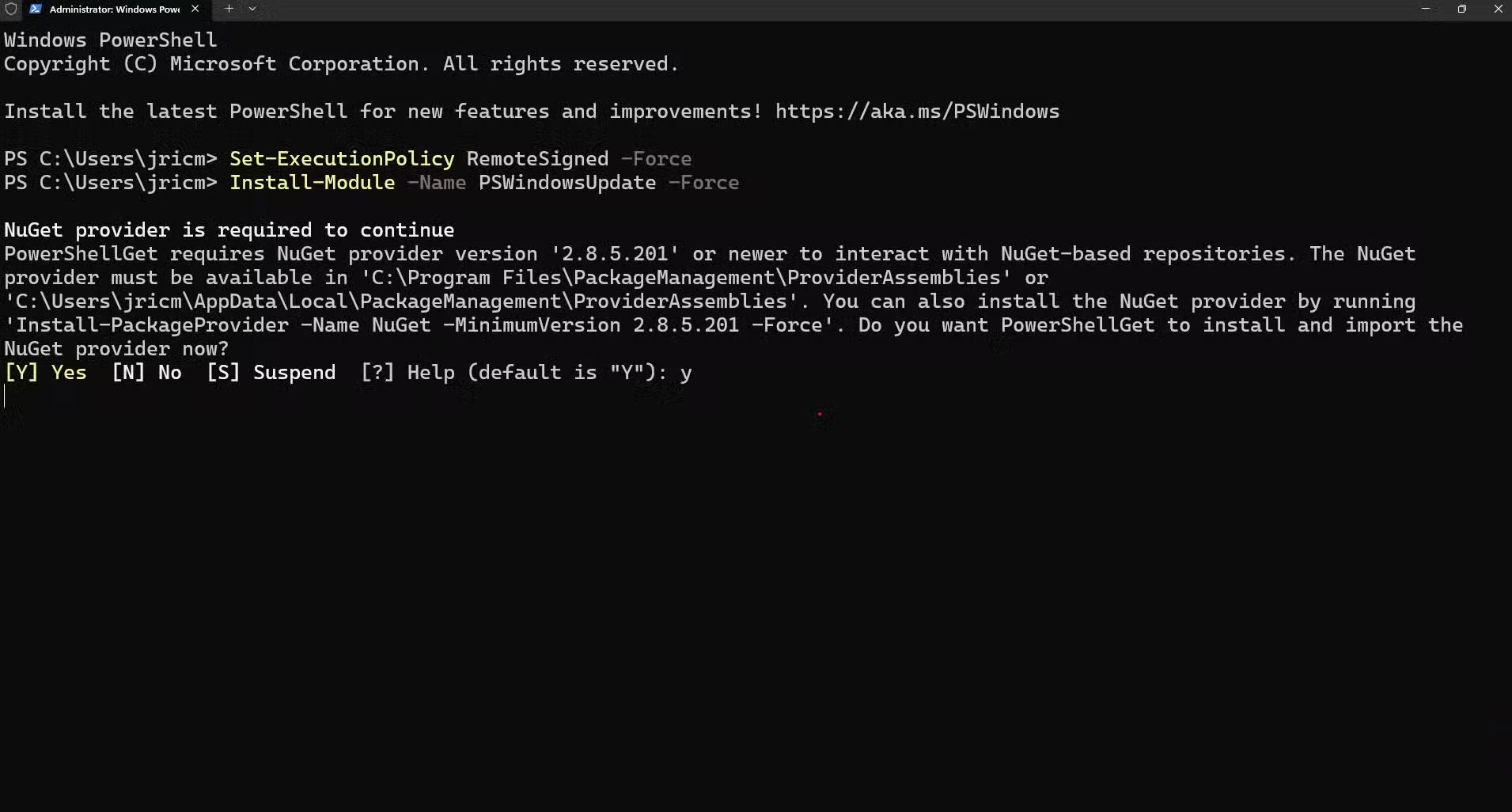How to Setup PSWindowsUpdate and UpdGUI to Get Rid of Windows Update Annoyingness Picture 4