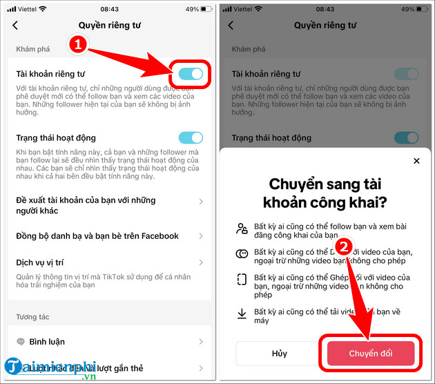 How to set up TikTok account privacy, account security Picture 5