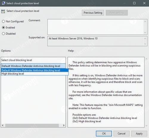 How to set up Windows Defender to increase defense capabilities Picture 3