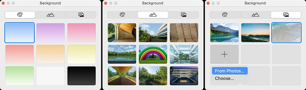 How to set virtual wallpaper for video calling on Mac Picture 2