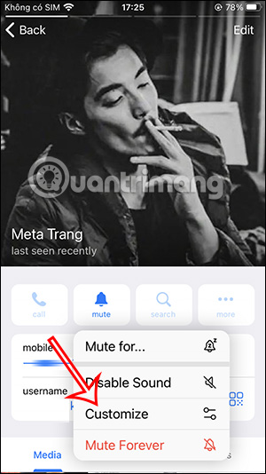 How to set voice chat to Telegram notification tone Picture 5
