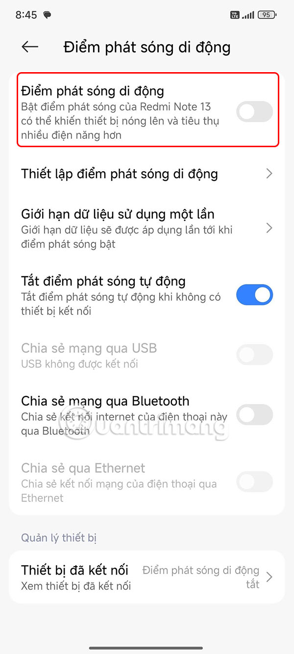 How to share 4G network on Android phone using QR code Picture 2