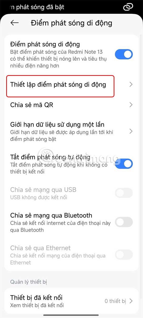 How to share 4G network on Android phone using QR code Picture 3