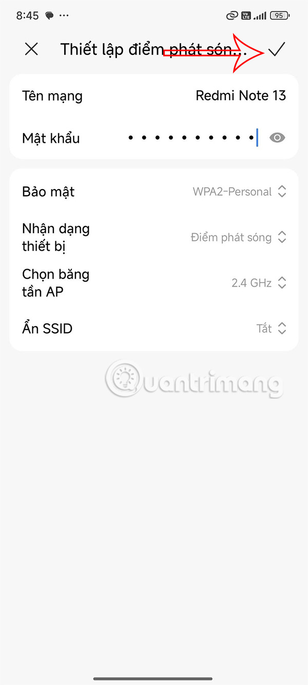 How to share 4G network on Android phone using QR code Picture 4