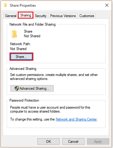 How to share a folder (folder) on Windows 10 Picture 6