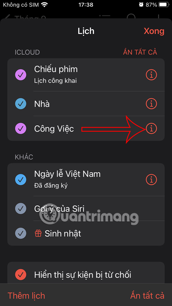 How to Share Calendars on iPhone Picture 2