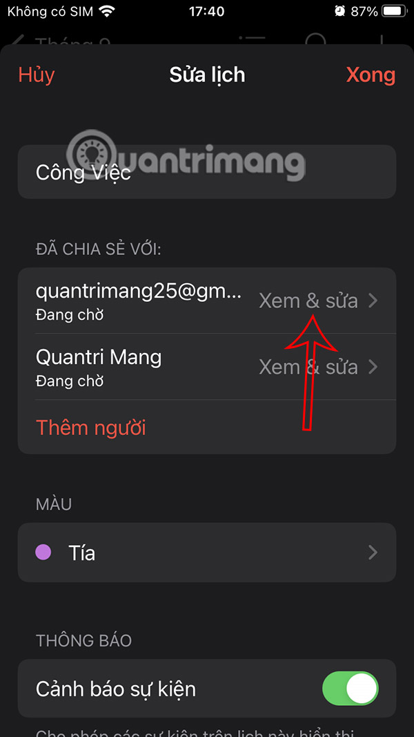 How to Share Calendars on iPhone Picture 9