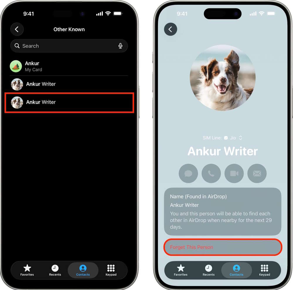 How to share files via AirDrop with a verification code. Picture 5