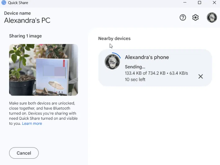 How to Share Files Wirelessly Between Android Devices and PC Picture 19