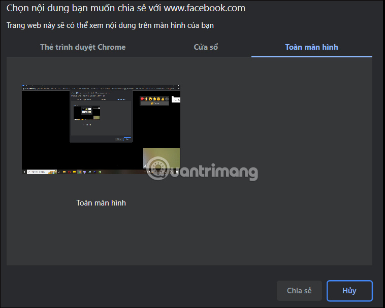 Picture 13 of How to share Messenger screen during video call