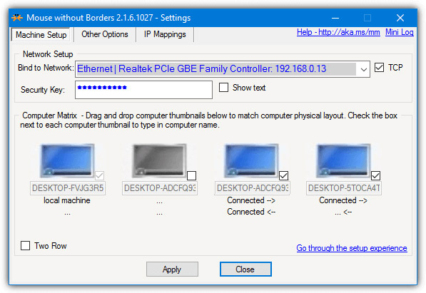 How to share mouse and keyboard to multiple computers Picture 10