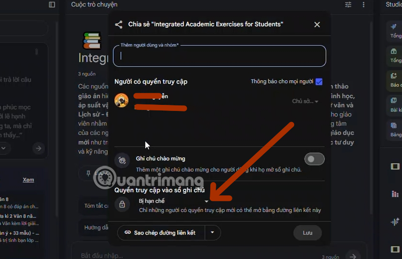 Picture 2 of How to share NotebookLM publicly