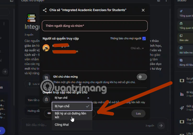 Picture 3 of How to share NotebookLM publicly