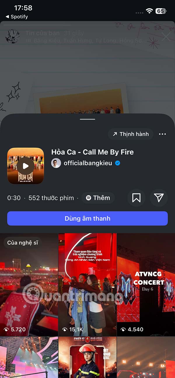How to Share Spotify Songs to Instagram Story Picture 12