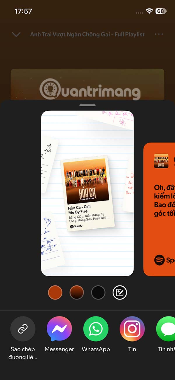 How to Share Spotify Songs to Instagram Story Picture 4