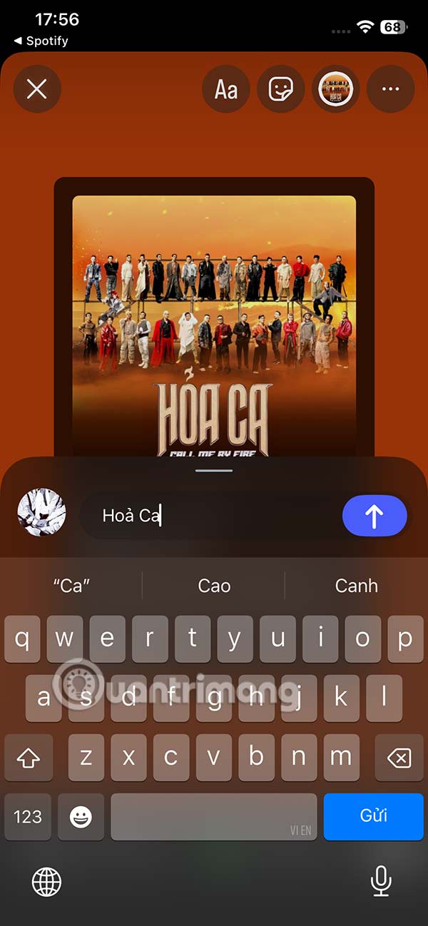 How to Share Spotify Songs to Instagram Story Picture 6