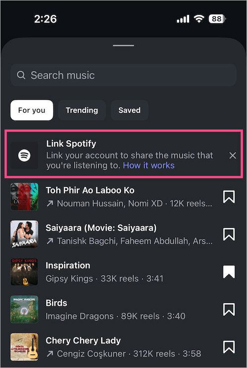 How to Share Spotify Songs to Instagram Notes in Real Time Picture 2