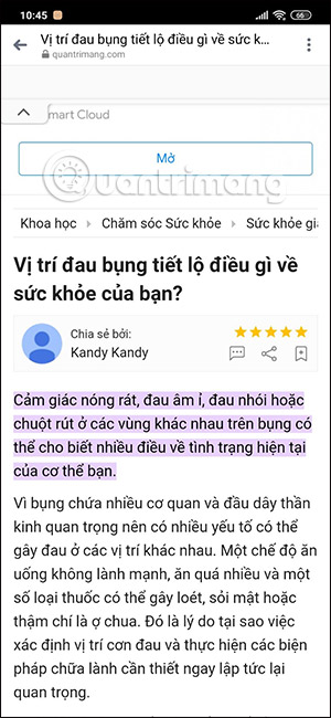 How to share text on Chrome as a link Picture 9