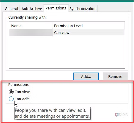 How to share your calendar in Outlook Picture 3