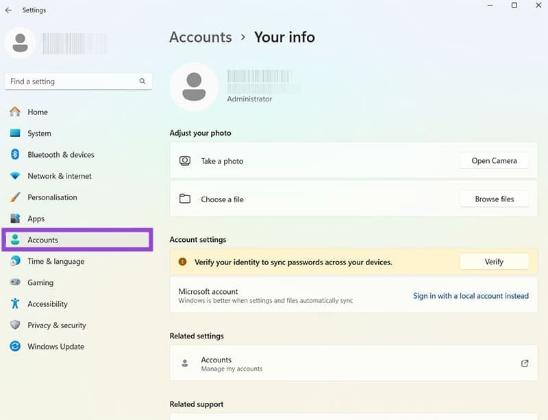 How to log in to Windows 11 without a Microsoft account Picture 1