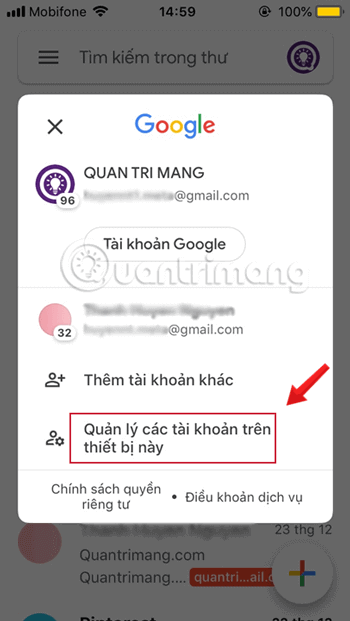 How to sign out of Gmail on PC and phone Picture 3