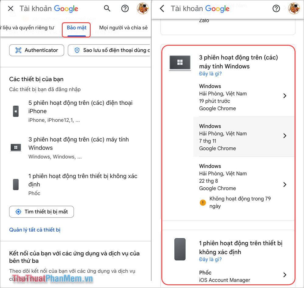 How to sign out of your Google account on another device Picture 11