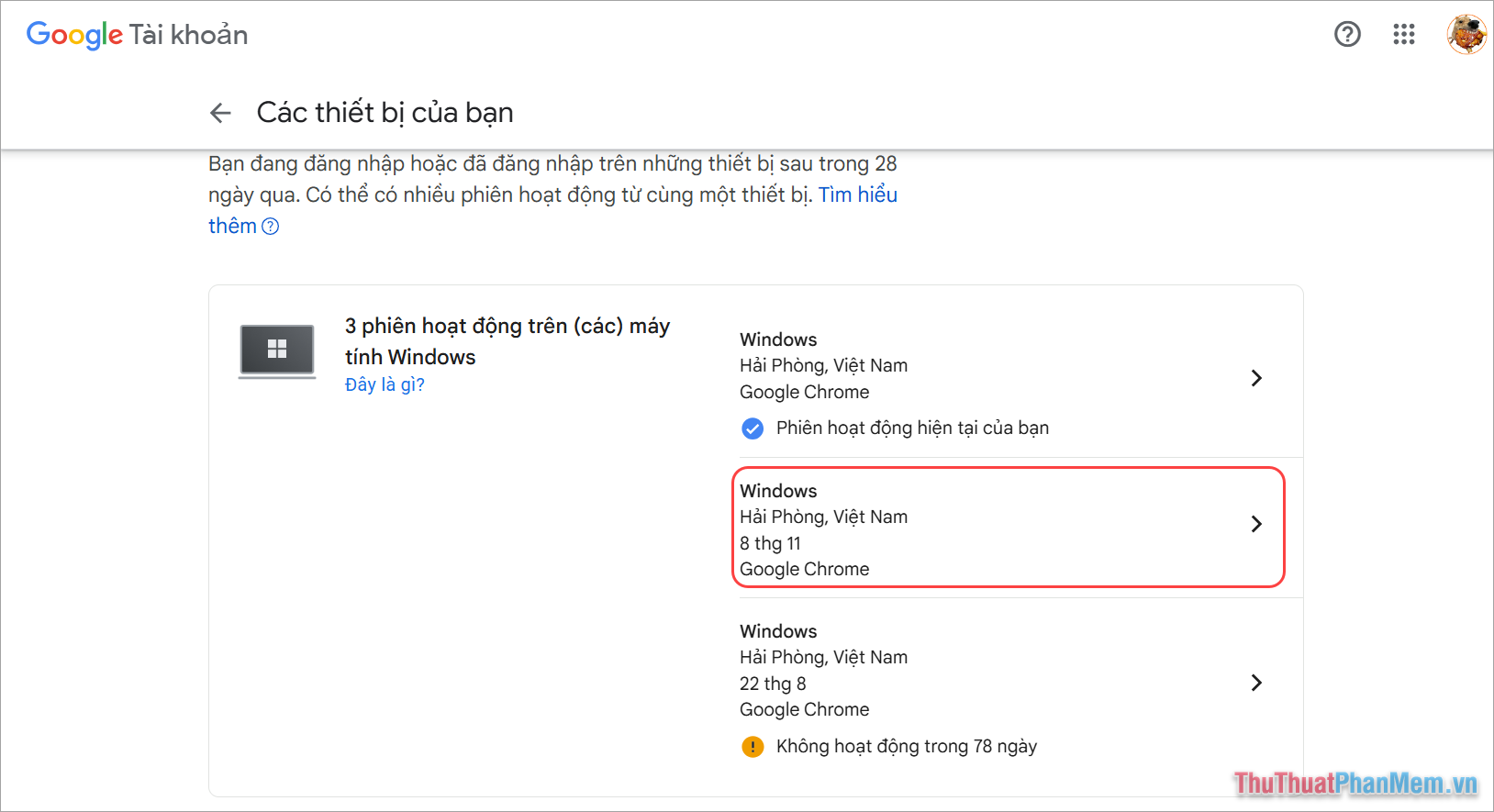 How to sign out of your Google account on another device Picture 4