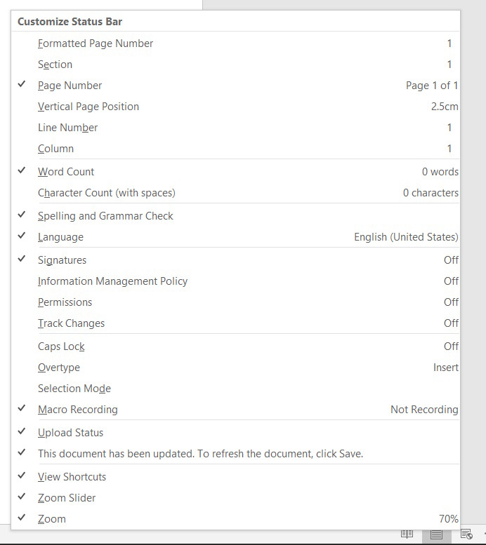 How to simplify the Word interface to increase concentration? Picture 3