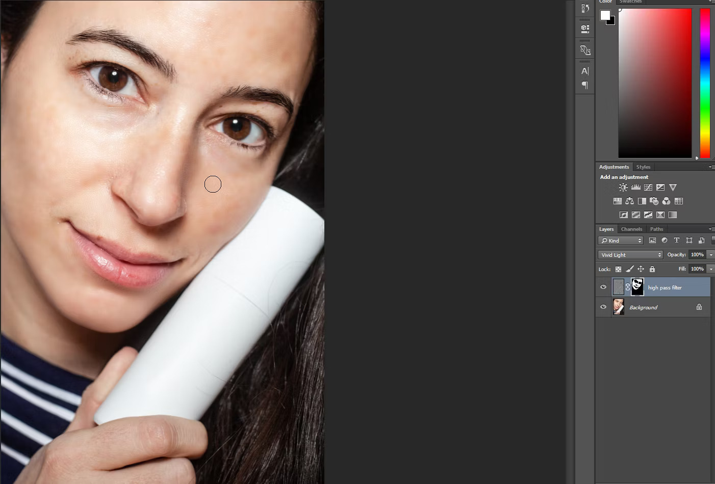 How to smooth skin in Photoshop Picture 4