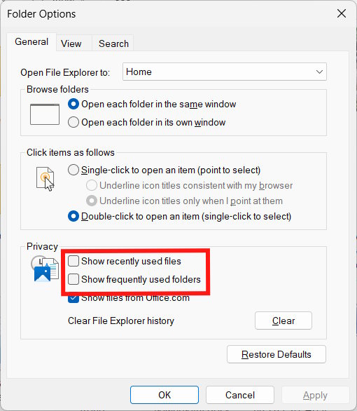 How to speed up File Explorer on Windows 11? Picture 2