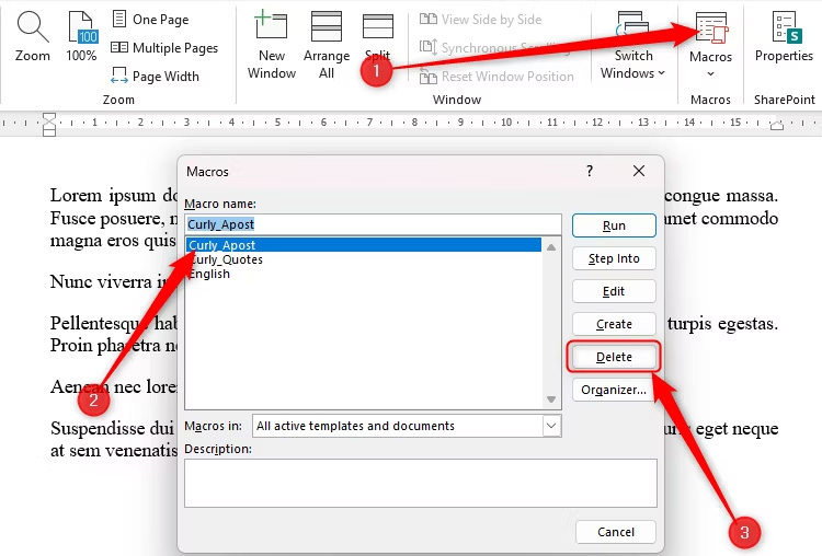 How to speed up text processing on Word Picture 5