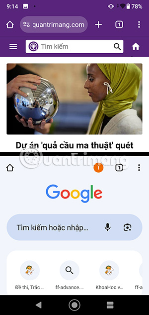 How to split screen on Google Chrome - Easily manage work Picture 6