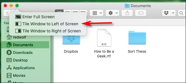 How to split Windows and Mac computer screens in half simply Picture 3