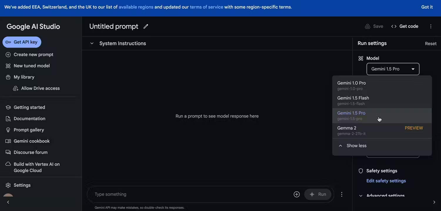 How to start using Gemini 1.5 Pro for free Picture 3