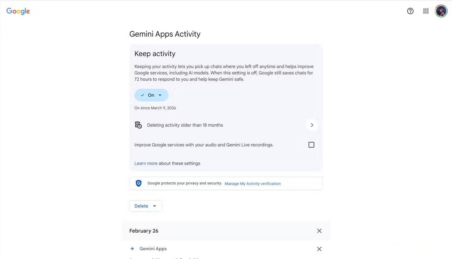 How to stop allowing the use of personal data to train AI. Picture 1