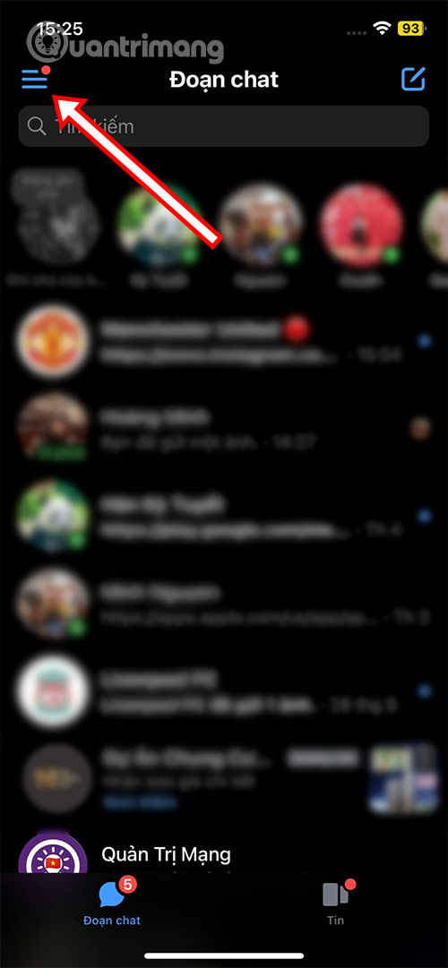 Picture 1 of How to stop receiving messages from strangers on Messenger