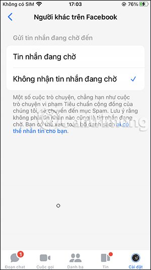 Picture 11 of How to stop receiving messages from strangers on Messenger