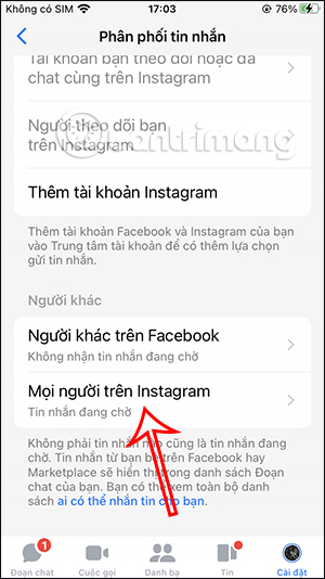 Picture 12 of How to stop receiving messages from strangers on Messenger