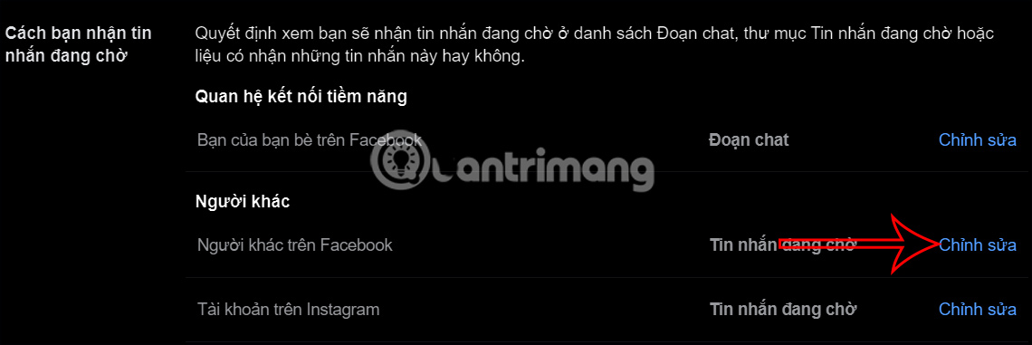 Picture 17 of How to stop receiving messages from strangers on Messenger
